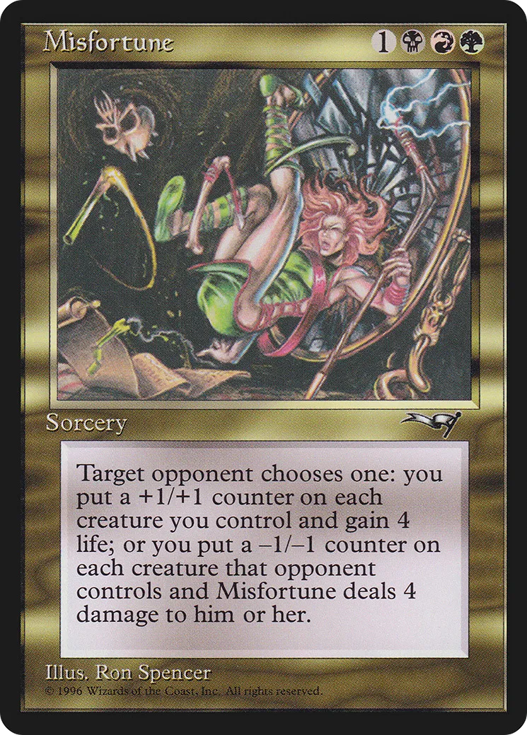 Misfortune — Alliances — Magic: The Gathering