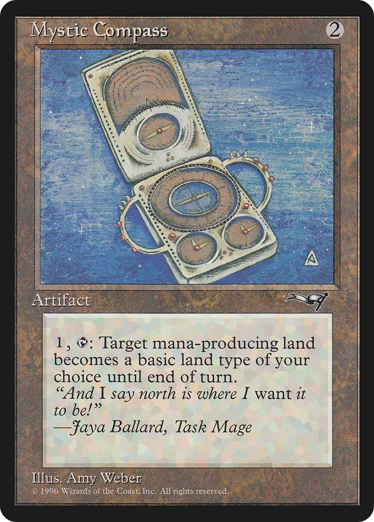 Mystic Compass — Alliances — Magic: The Gathering