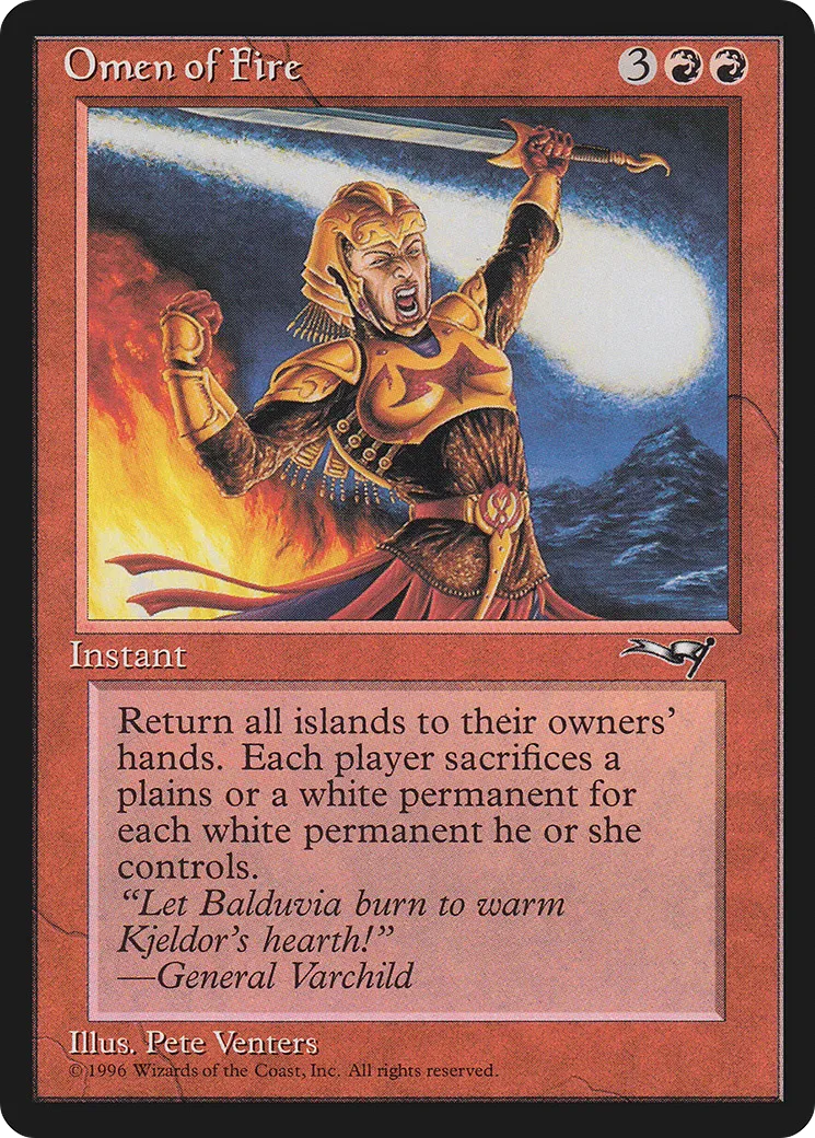 Augure ardent — Alliances — Magic: The Gathering