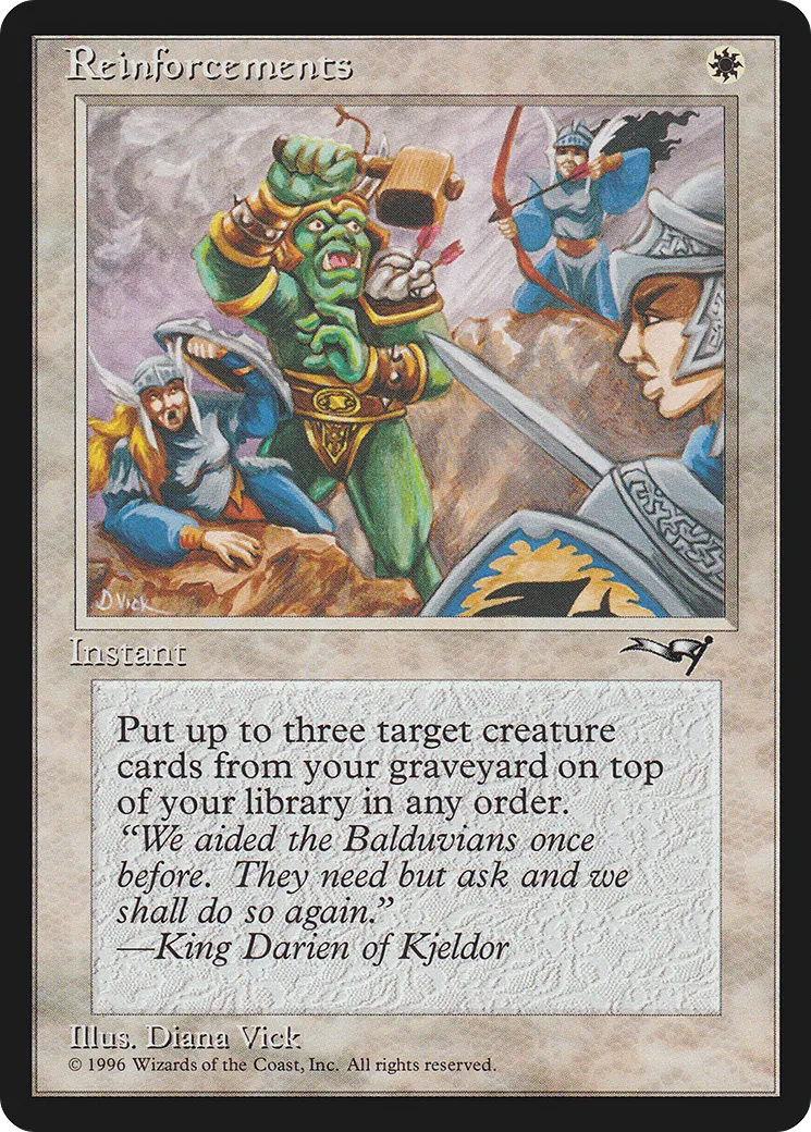 Reinforcements — Alliances — Magic: The Gathering