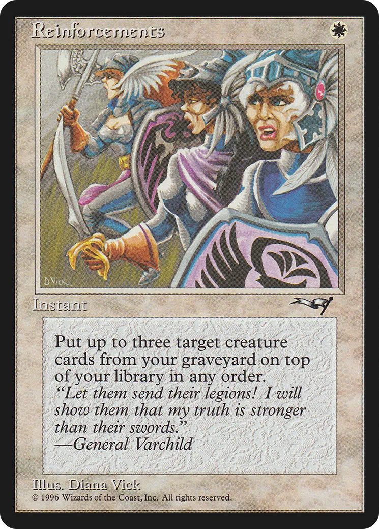Reinforcements — Alliances — Magic: The Gathering