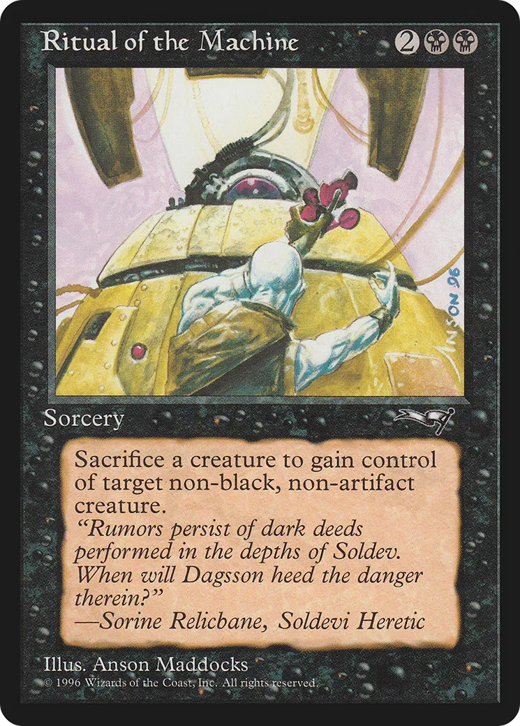 Ritual of the Machine — Alliances — Magic: The Gathering
