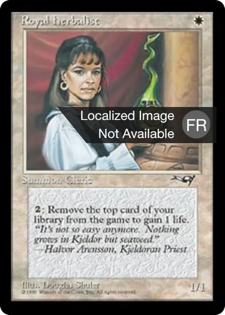 Herborisateur royal — Alliances — Magic: The Gathering