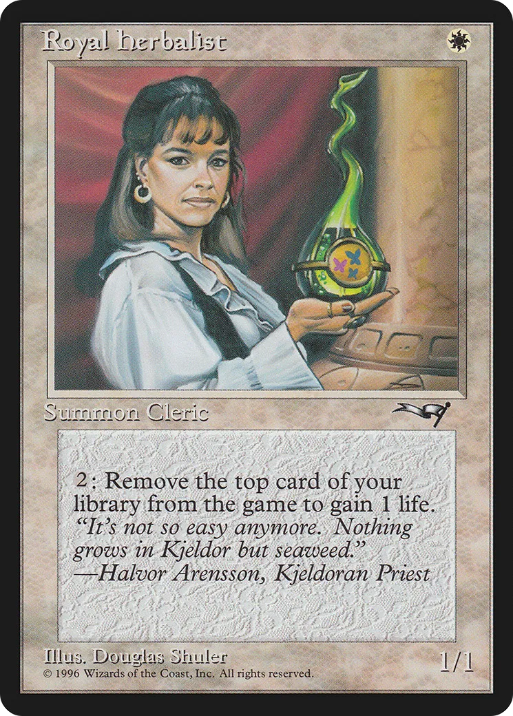 Royal Herbalist — Alliances — Magic: The Gathering