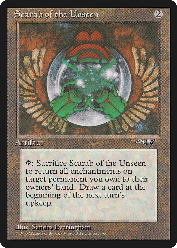 Scarab of the Unseen — Alliances — Magic: The Gathering