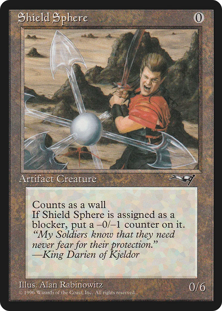 Sphère-bouclier — Alliances — Magic: The Gathering