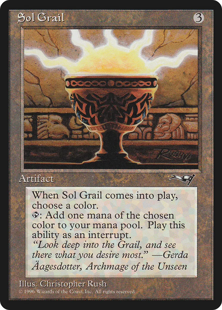 Graal solaire — Alliances — Magic: The Gathering