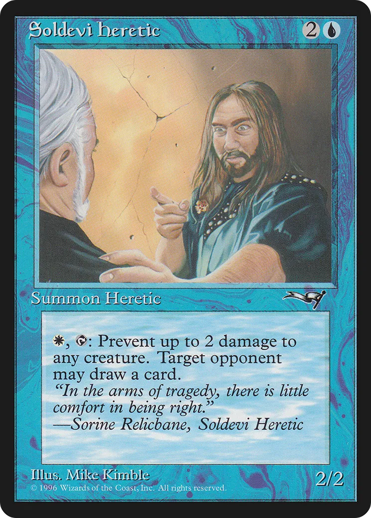 Hérétique soldevi — Alliances — Magic: The Gathering