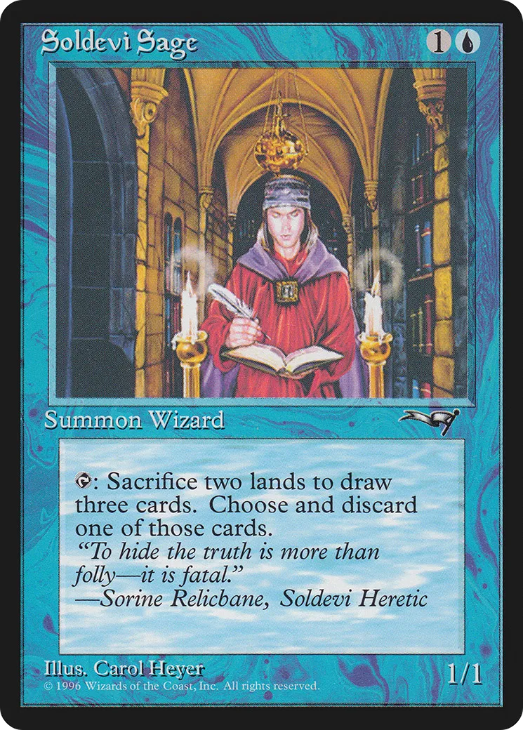 Sage soldevi — Alliances — Magic: The Gathering