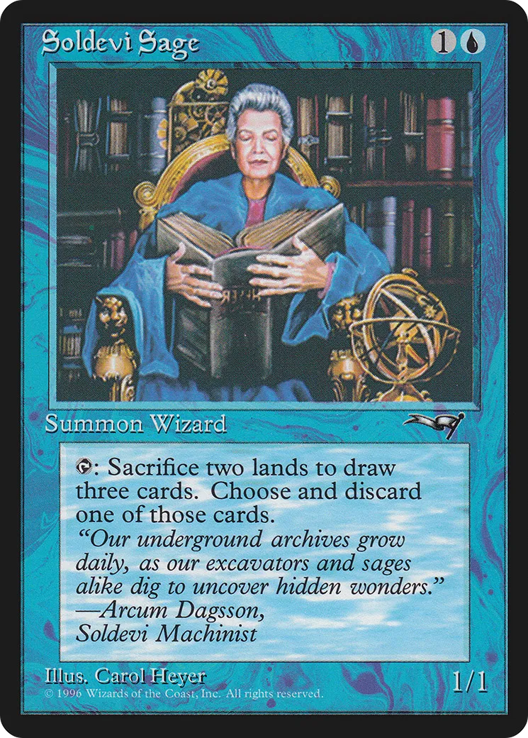 Sage soldevi — Alliances — Magic: The Gathering