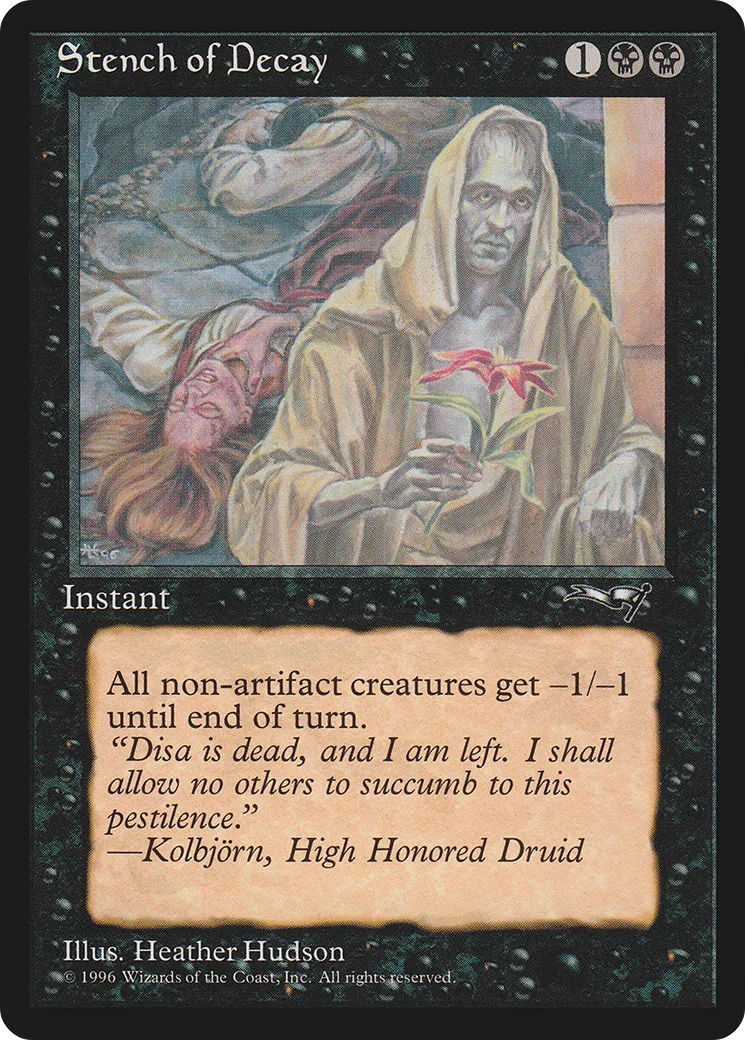 Stench of Decay — Alliances — Magic: The Gathering