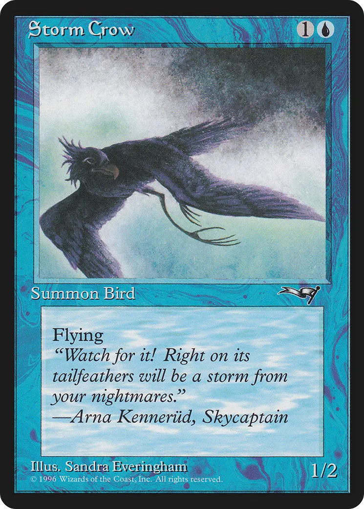 Corbeau de l'orage — Alliances — Magic: The Gathering