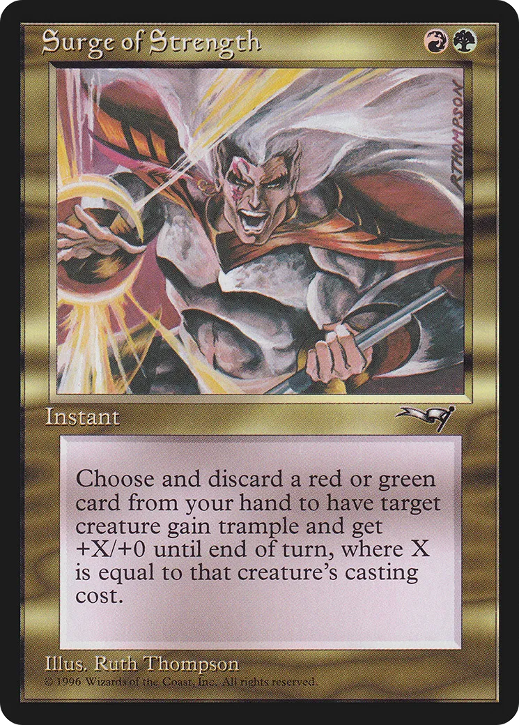 Surge of Strength — Alliances — Magic: The Gathering