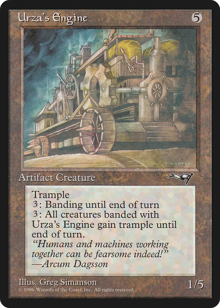 Locomotive d'Urza — Alliances — Magic: The Gathering