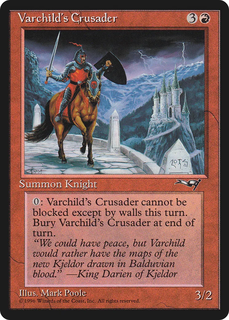 Croisé de Vartchaïld — Alliances — Magic: The Gathering