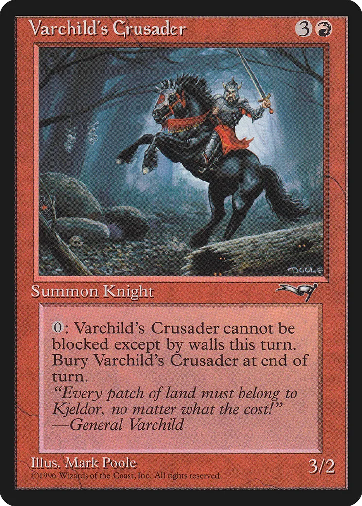 Croisé de Vartchaïld — Alliances — Magic: The Gathering