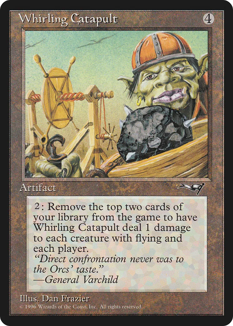 Catapulte tournoyante — Alliances — Magic: The Gathering