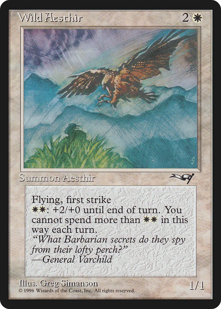 Wild Aesthir — Alliances — Magic: The Gathering