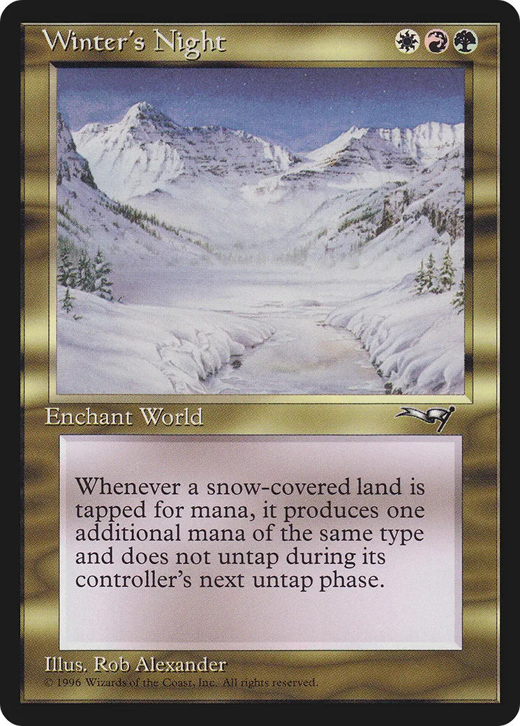 La nuit de l'Hiver — Alliances — Magic: The Gathering