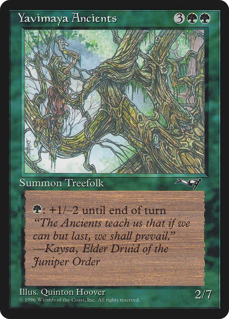 Entciens de la Yavimaya — Alliances — Magic: The Gathering