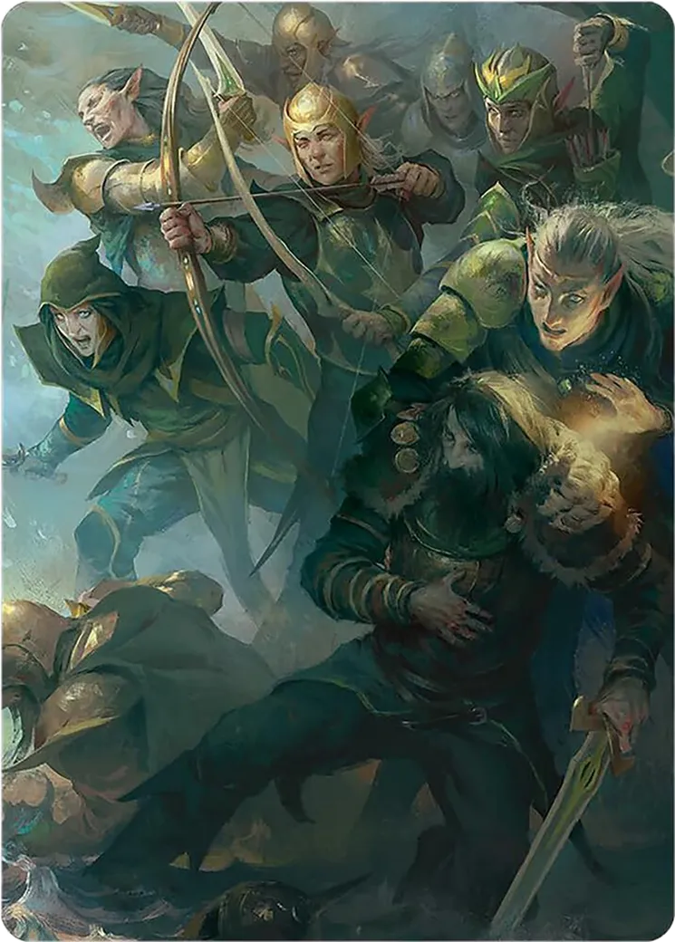 Galadhrim Brigade — Tales of Middle-earth Scene Box — Magic: The Gathering
