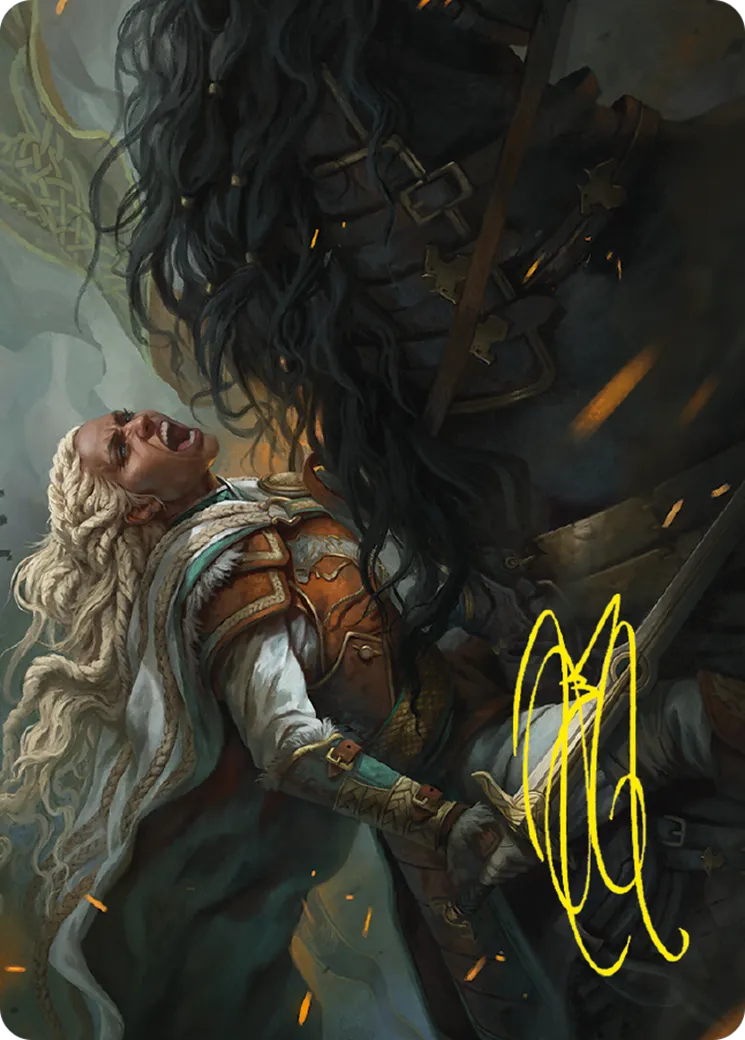 Éowyn, Fearless Knight — Tales of Middle-earth Art Series — Magic: The Gathering
