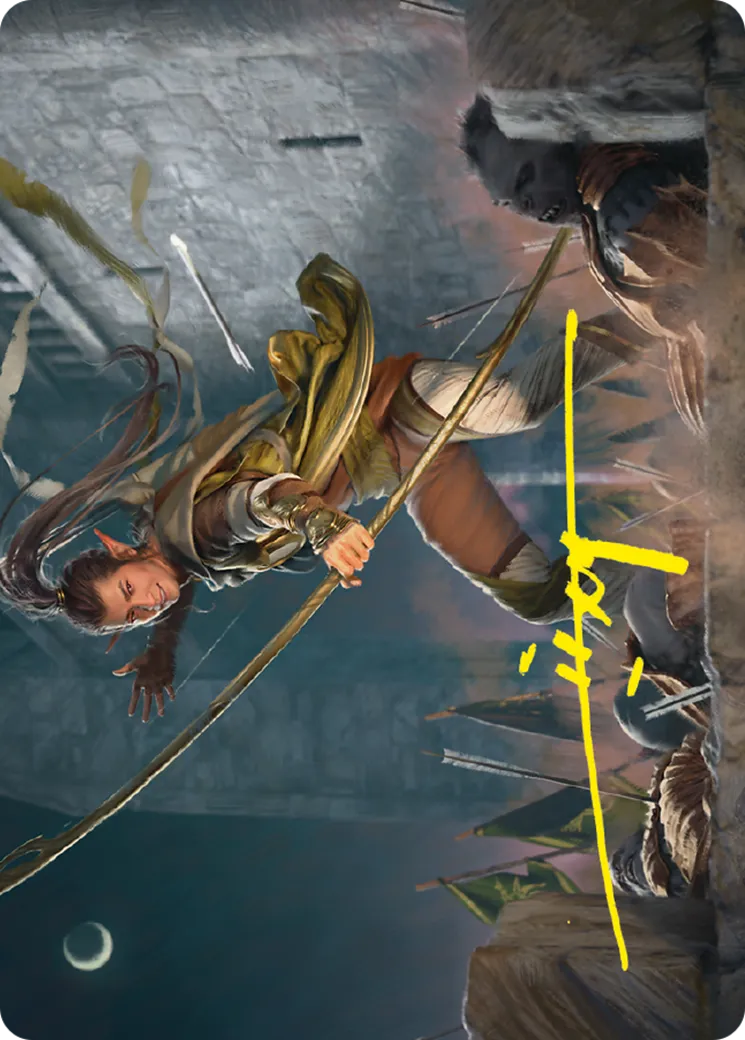 Legolas, Counter of Kills — Tales of Middle-earth Art Series — Magic: The Gathering