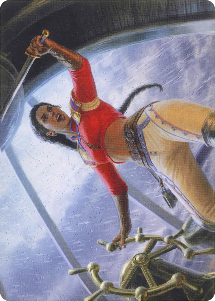 Sisay, Weatherlight Captain — Modern Horizons Art Series — Magic: The Gathering