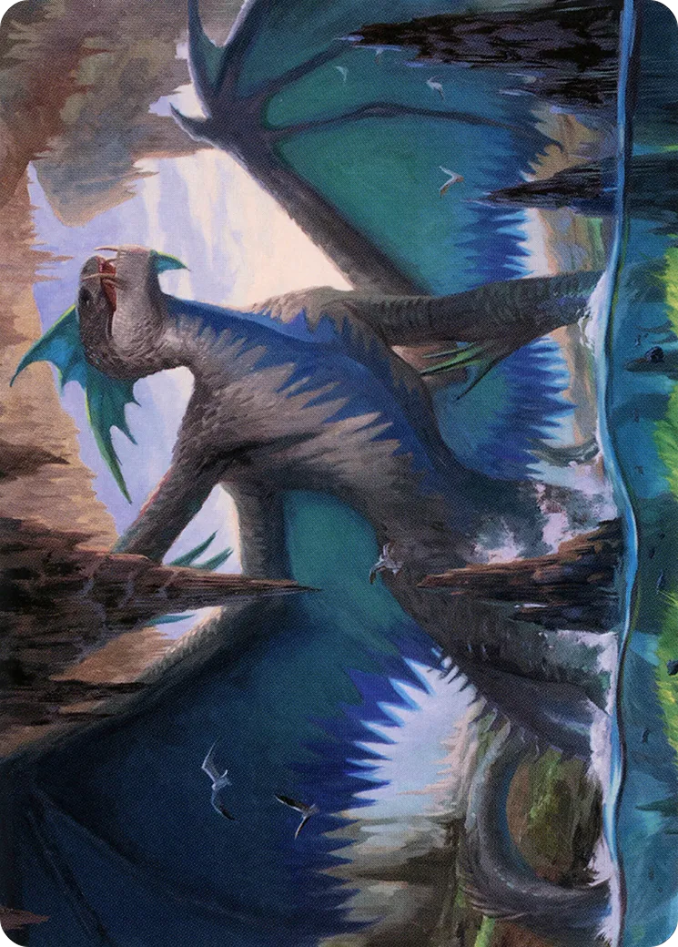 Murktide Regent — Modern Horizons 2 Art Series — Magic: The Gathering