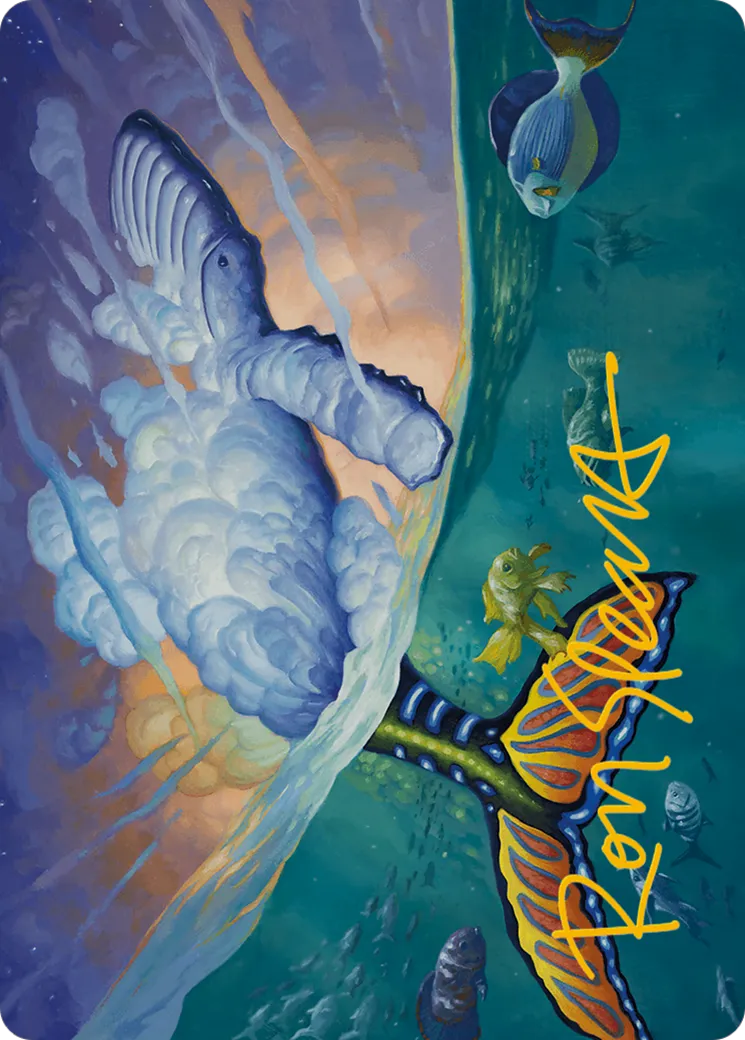 Dreamtide Whale — Modern Horizons 3 Art Series — Magic: The Gathering