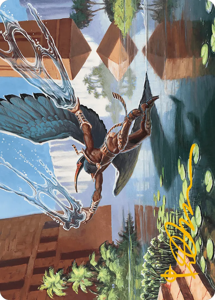Nadu, Winged Wisdom — Modern Horizons 3 Art Series — Magic: The Gathering