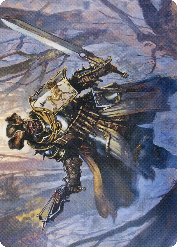 Brutal Cathar — Midnight Hunt Art Series — Magic: The Gathering