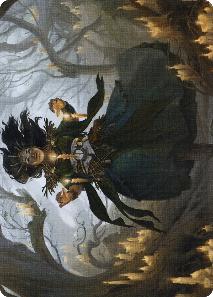 Candlegrove Witch — Midnight Hunt Art Series — Magic: The Gathering