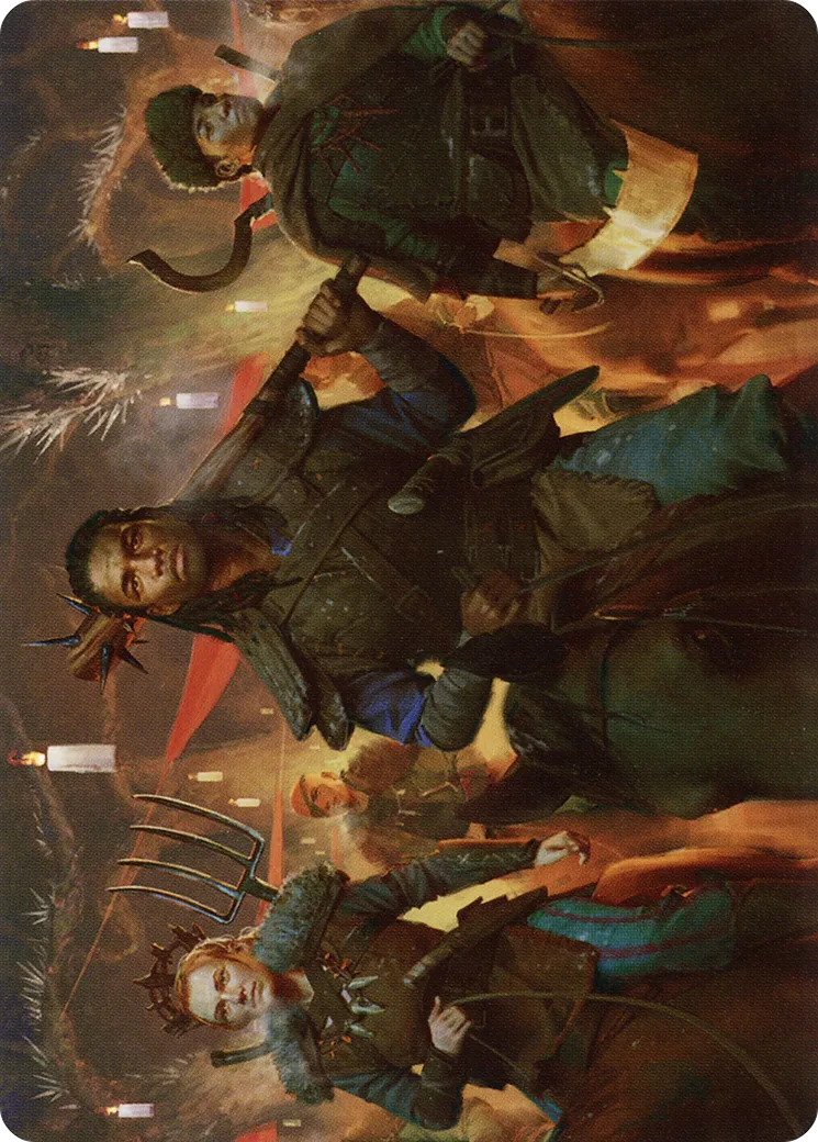 Candlelit Cavalry — Midnight Hunt Art Series — Magic: The Gathering