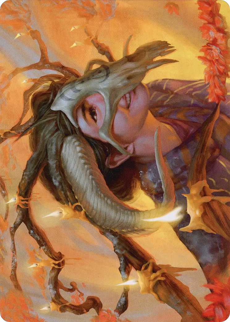 Hedgewitch's Mask — Midnight Hunt Art Series — Magic: The Gathering