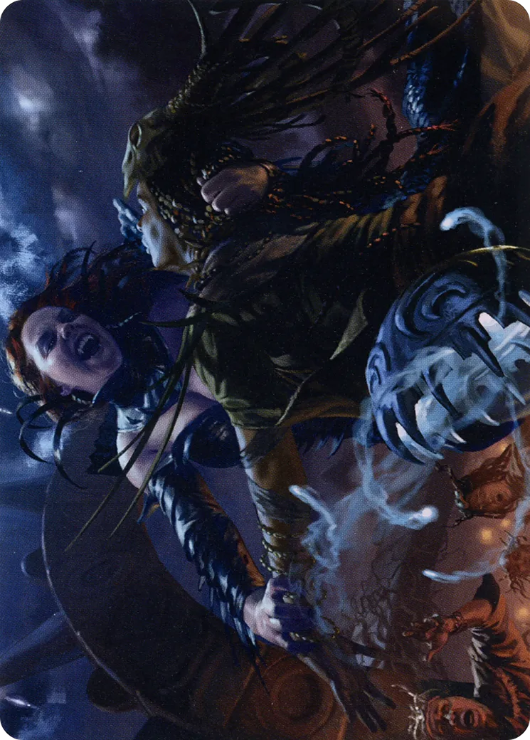 Olivia's Midnight Ambush — Midnight Hunt Art Series — Magic: The Gathering