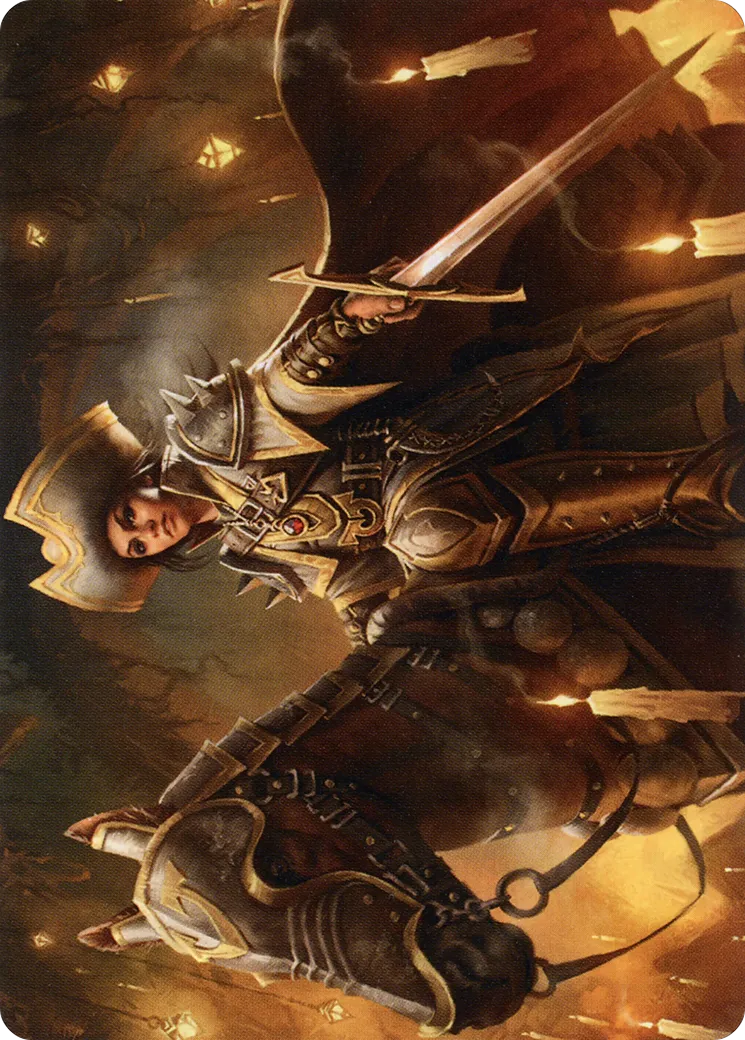 Seasoned Cathar — Midnight Hunt Art Series — Magic: The Gathering