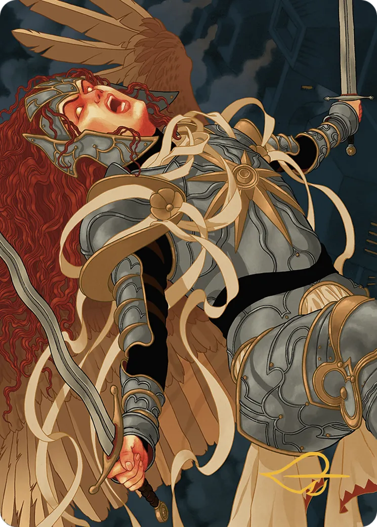Aurelia, the Law Above — Murders at Karlov Manor Art Series — Magic: The Gathering