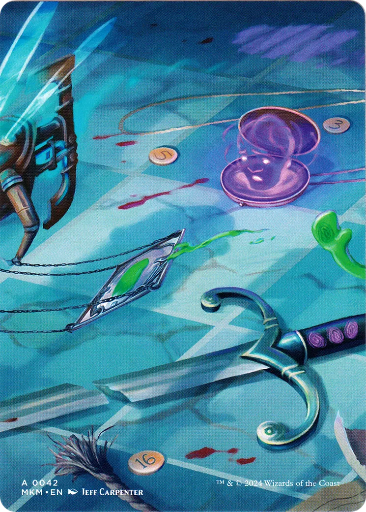 Clue — Murders at Karlov Manor Art Series — Magic: The Gathering