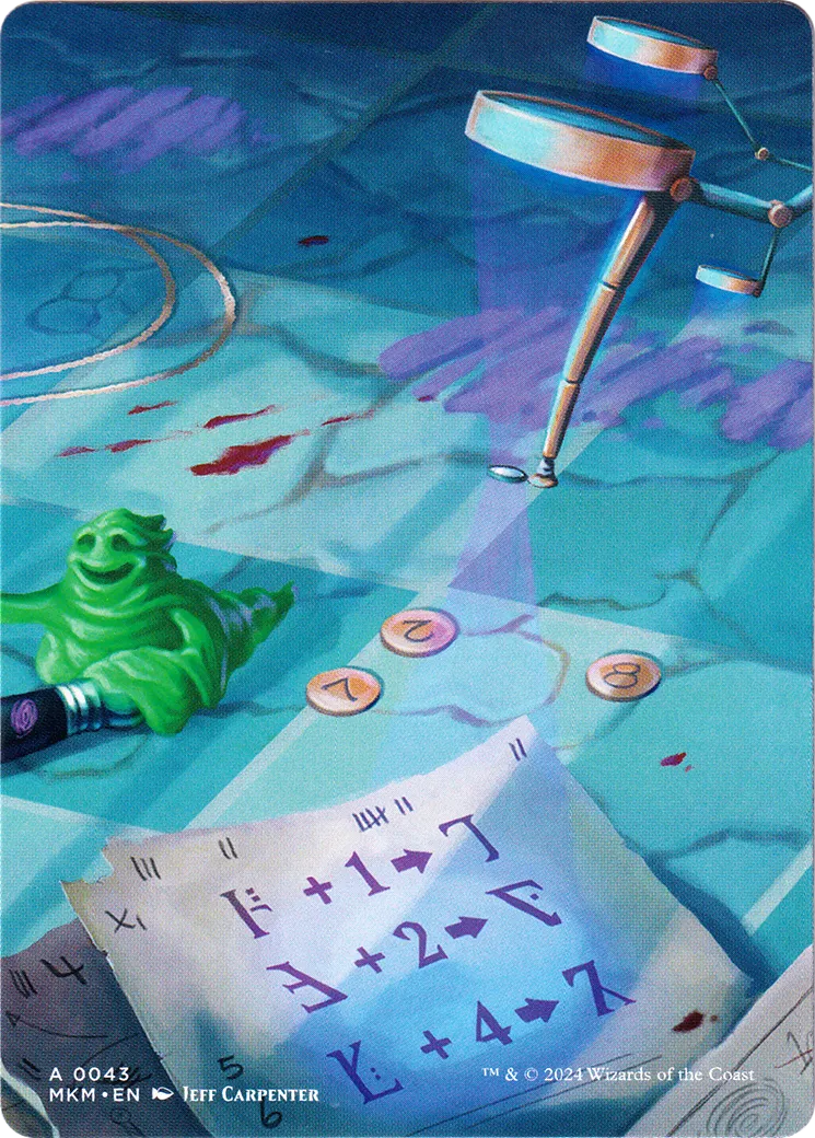 Clue — Murders at Karlov Manor Art Series — Magic: The Gathering