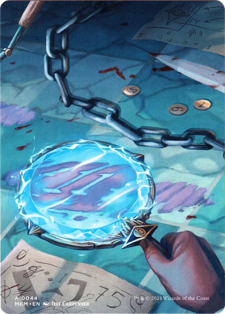 Clue — Murders at Karlov Manor Art Series — Magic: The Gathering