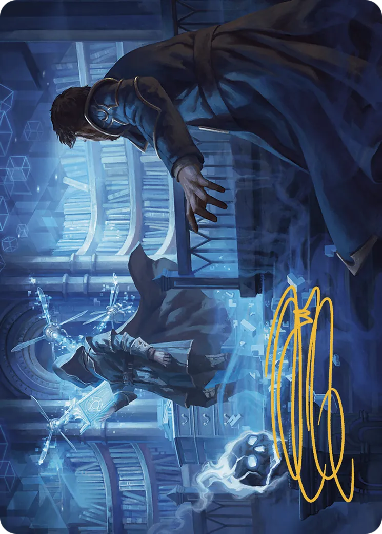 Intrude on the Mind — Murders at Karlov Manor Art Series — Magic: The Gathering