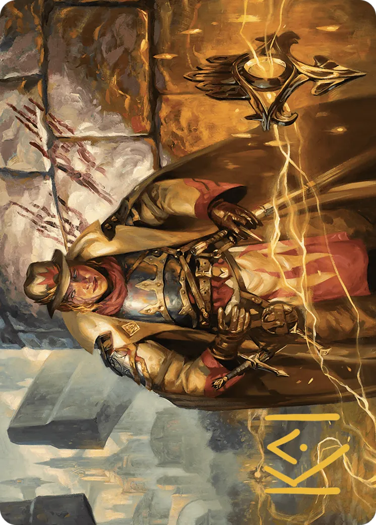Tenth District Hero — Murders at Karlov Manor Art Series — Magic: The Gathering