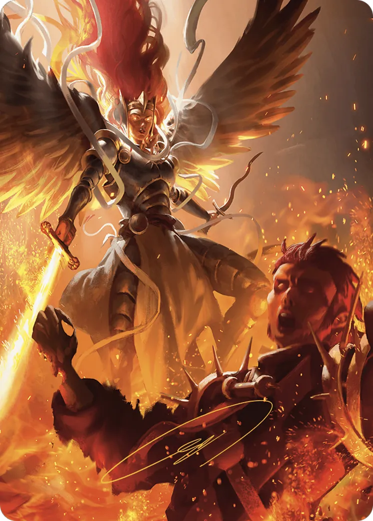 Warleader's Call — Murders at Karlov Manor Art Series — Magic: The Gathering