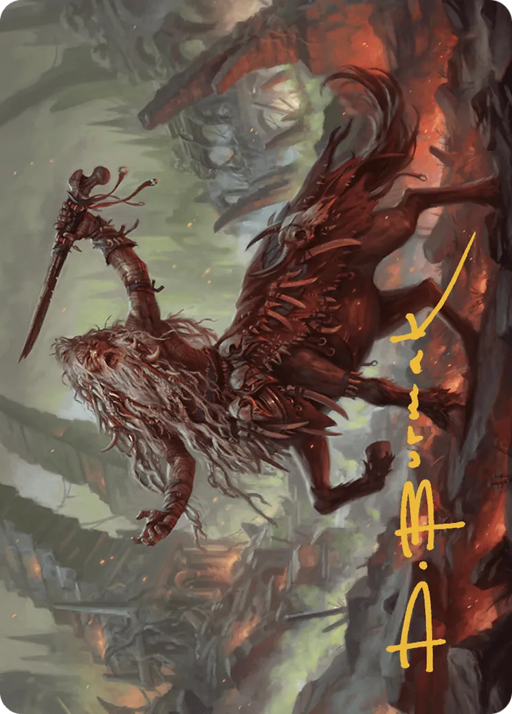 Yarus, Roar of the Old Gods — Murders at Karlov Manor Art Series — Magic: The Gathering