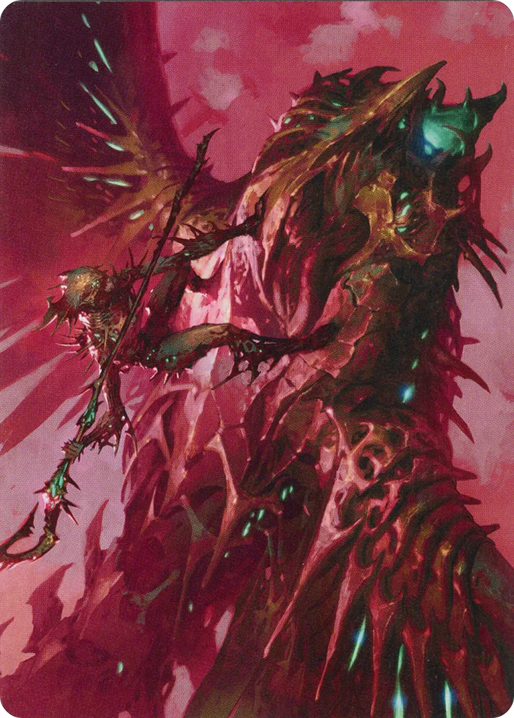 Skyclave Invader — March of the Machine Art Series — Magic: The Gathering