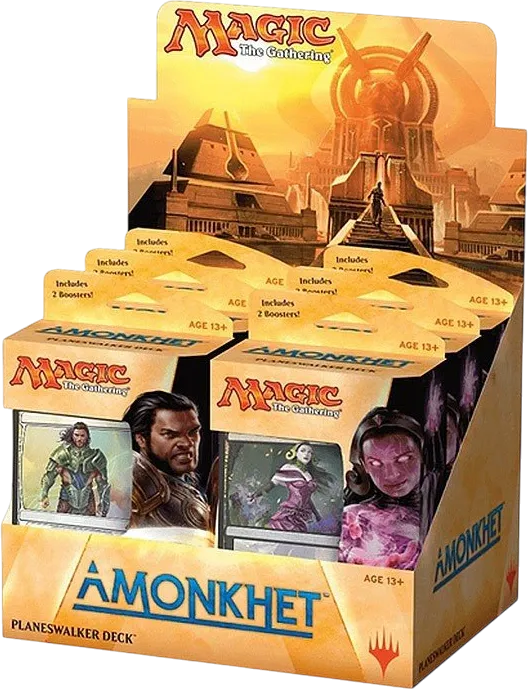 Amonkhet Planeswalker Deck Display — Amonkhet — Magic: The Gathering