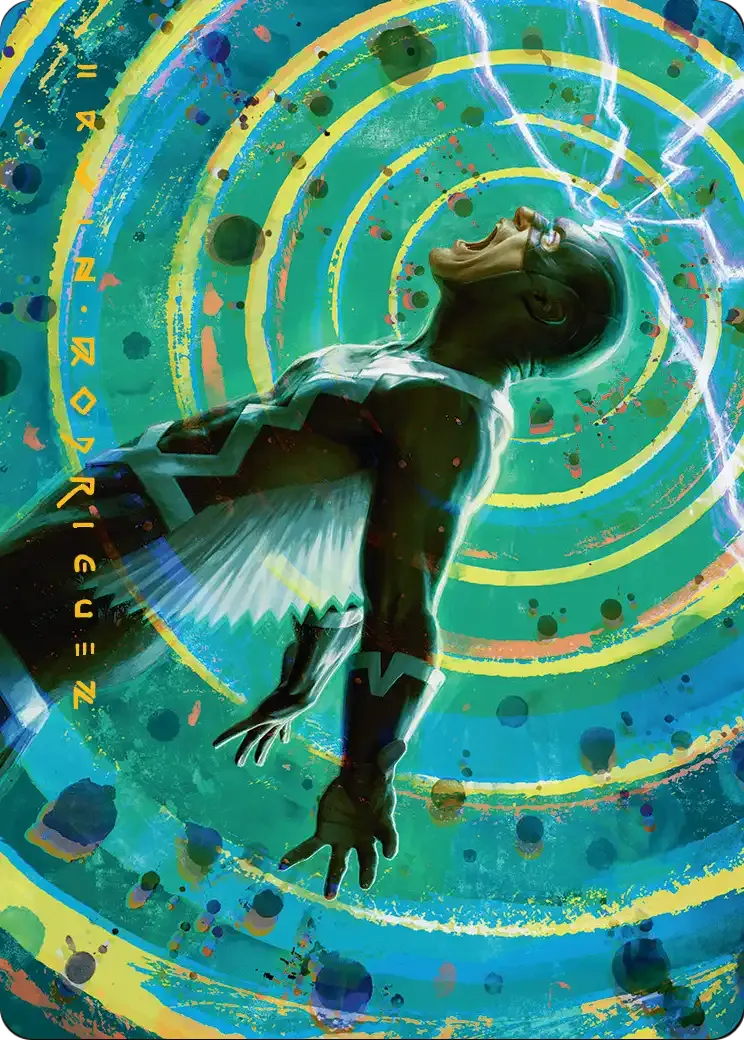 Black Bolt, Inhuman King — Marvel Super Heroes Art Series — Magic: The Gathering