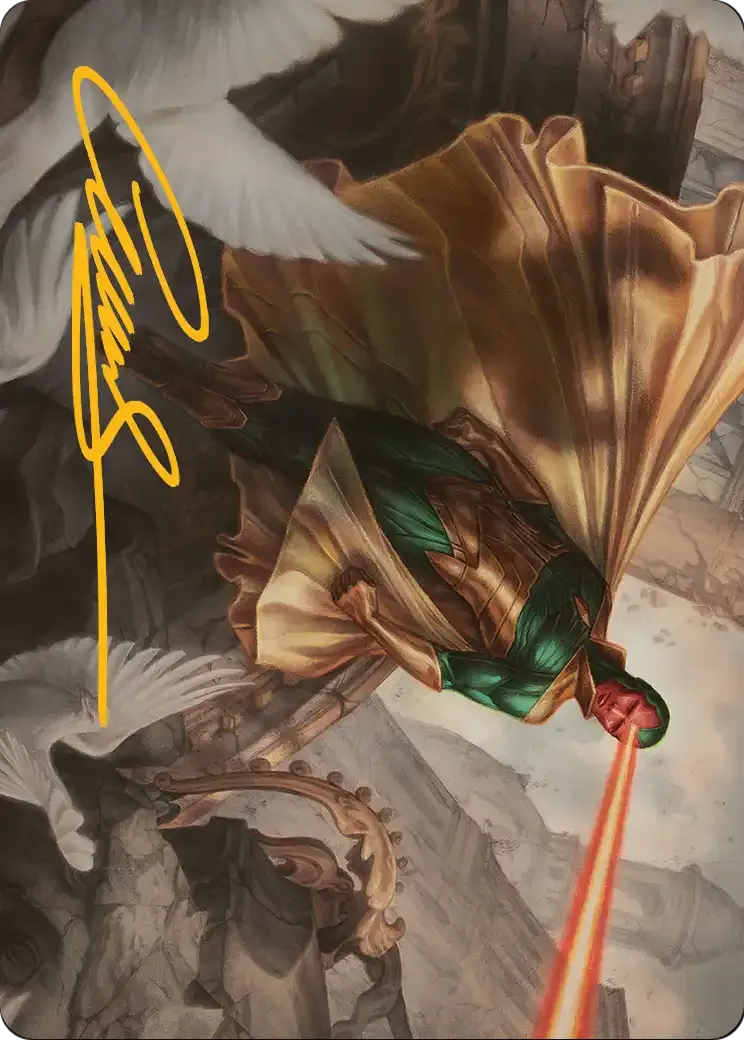 The Vision — Marvel Super Heroes Art Series — Magic: The Gathering