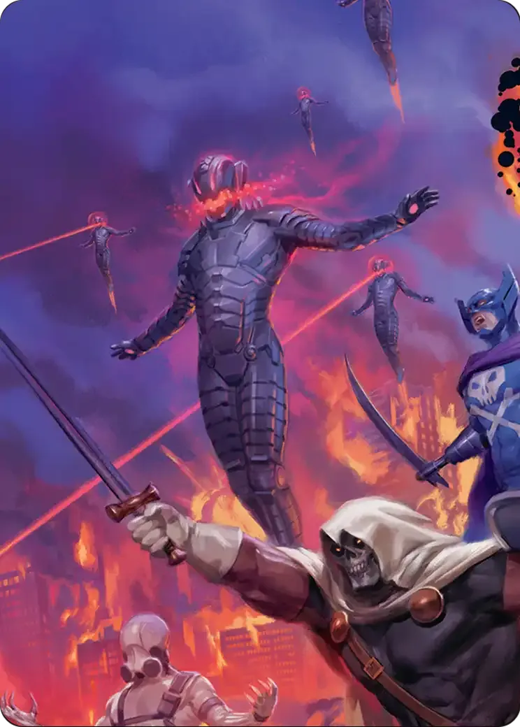 Ultron, Machine Overlord — Marvel Super Heroes Art Series — Magic: The Gathering